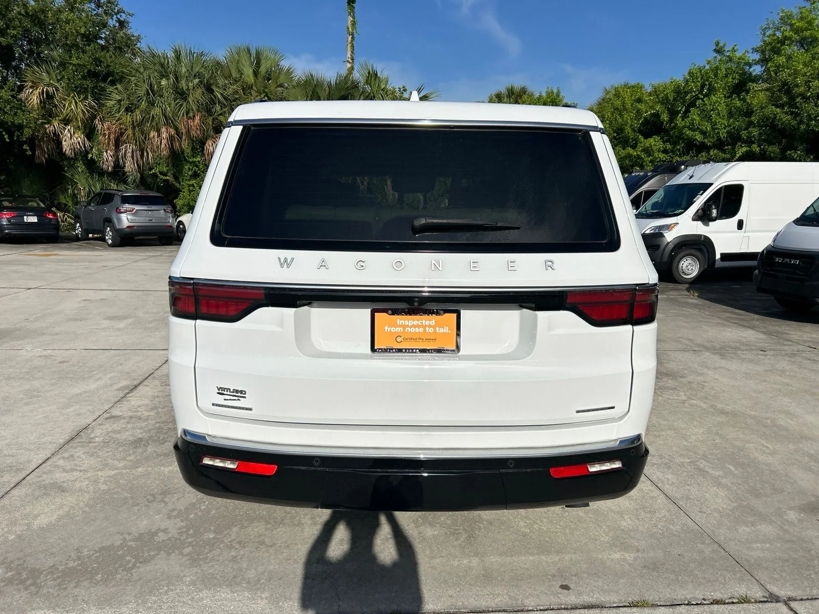 Used 2023 Bright White Clearcoat Jeep Series III image 4