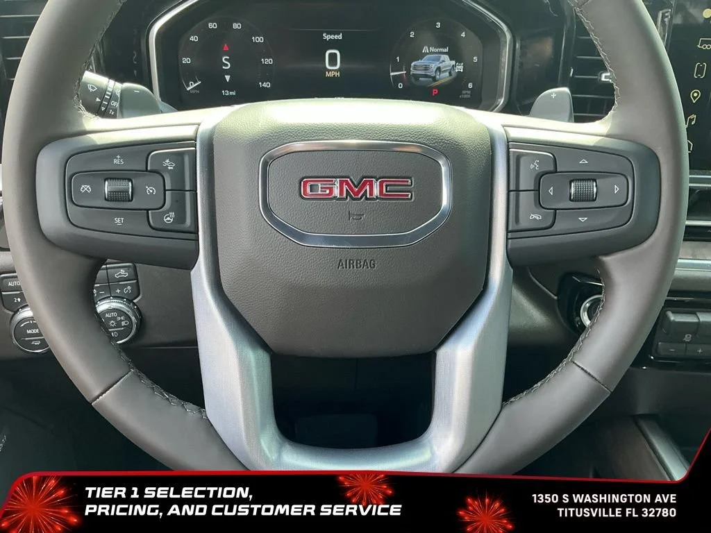 New 2026 Glacier White Tricoat GMC SLT image 42