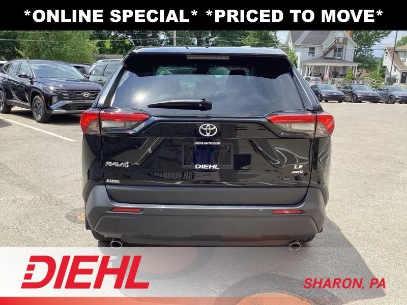Used 2024 Black Toyota LE image 6