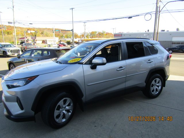 Used 2021 Silver Sky Metallic Toyota LE image 3