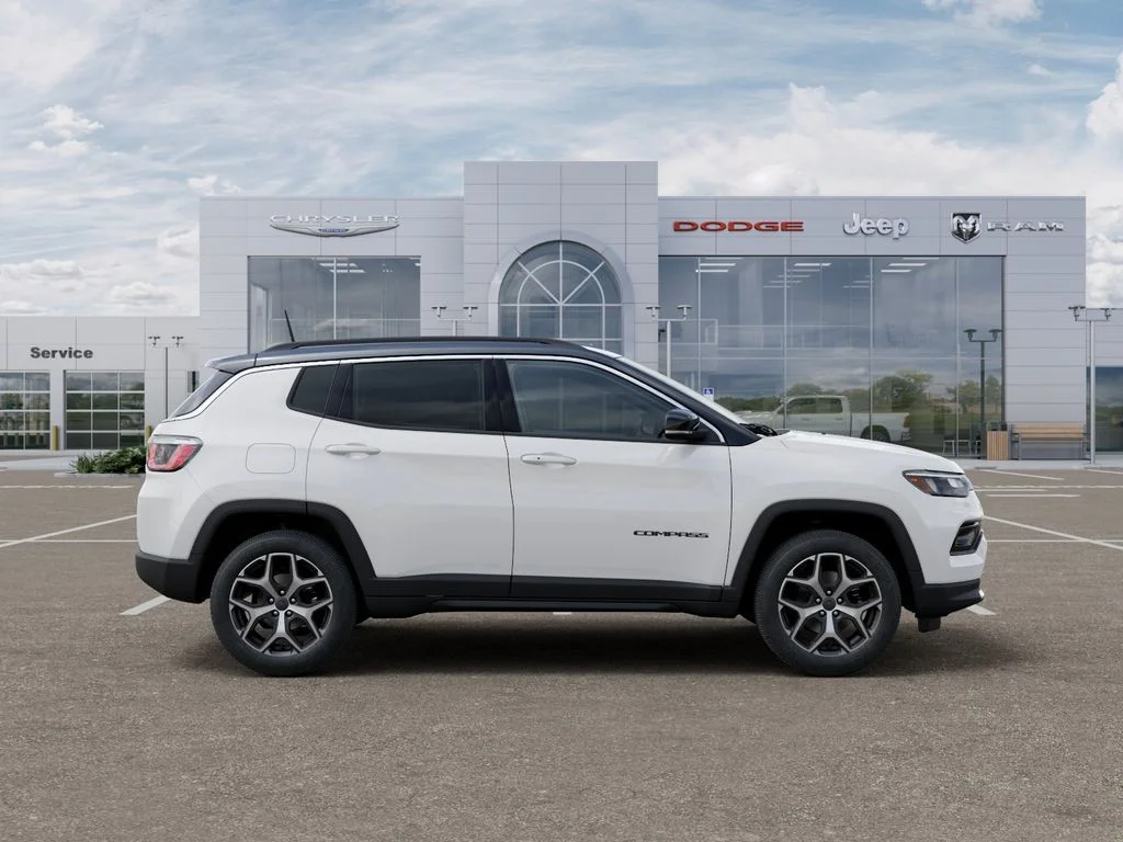 New 2026 Bright White Clear-Coat Exterior Paint Jeep Limited image 21