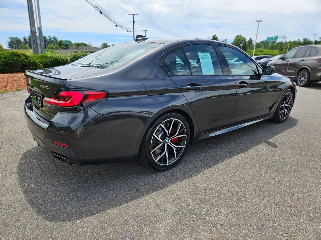 Certified Used 2023 Dark Graphite Metallic BMW M550i xDrive image 7