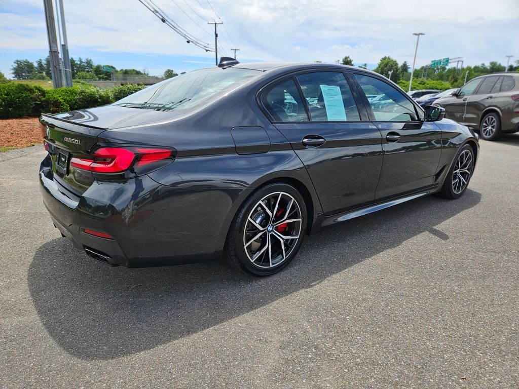 Certified Used 2023 Gray BMW M550i xDrive image 7
