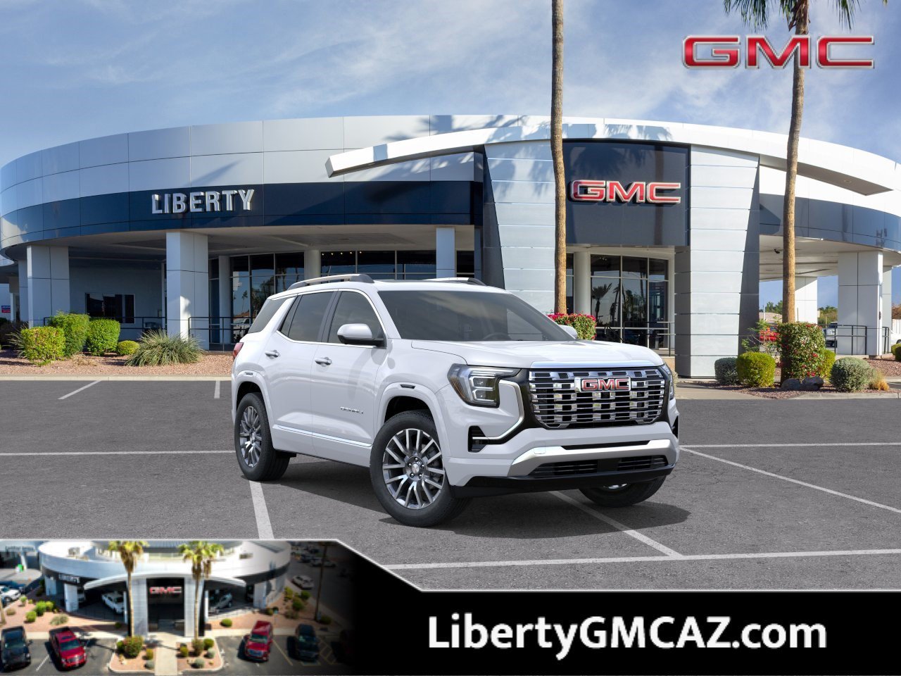 New 2027 Glacier White Tricoat GMC Denali image 1