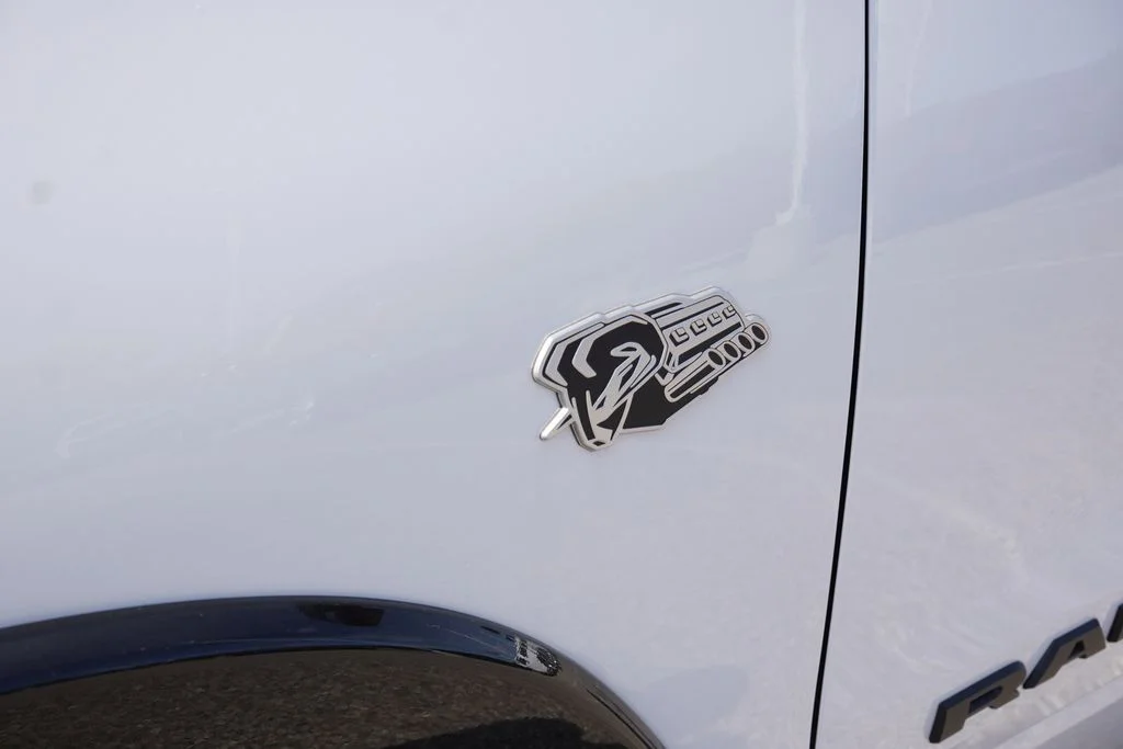 New 2026 Bright White Clear-Coat Exterior Paint RAM Laramie image 10
