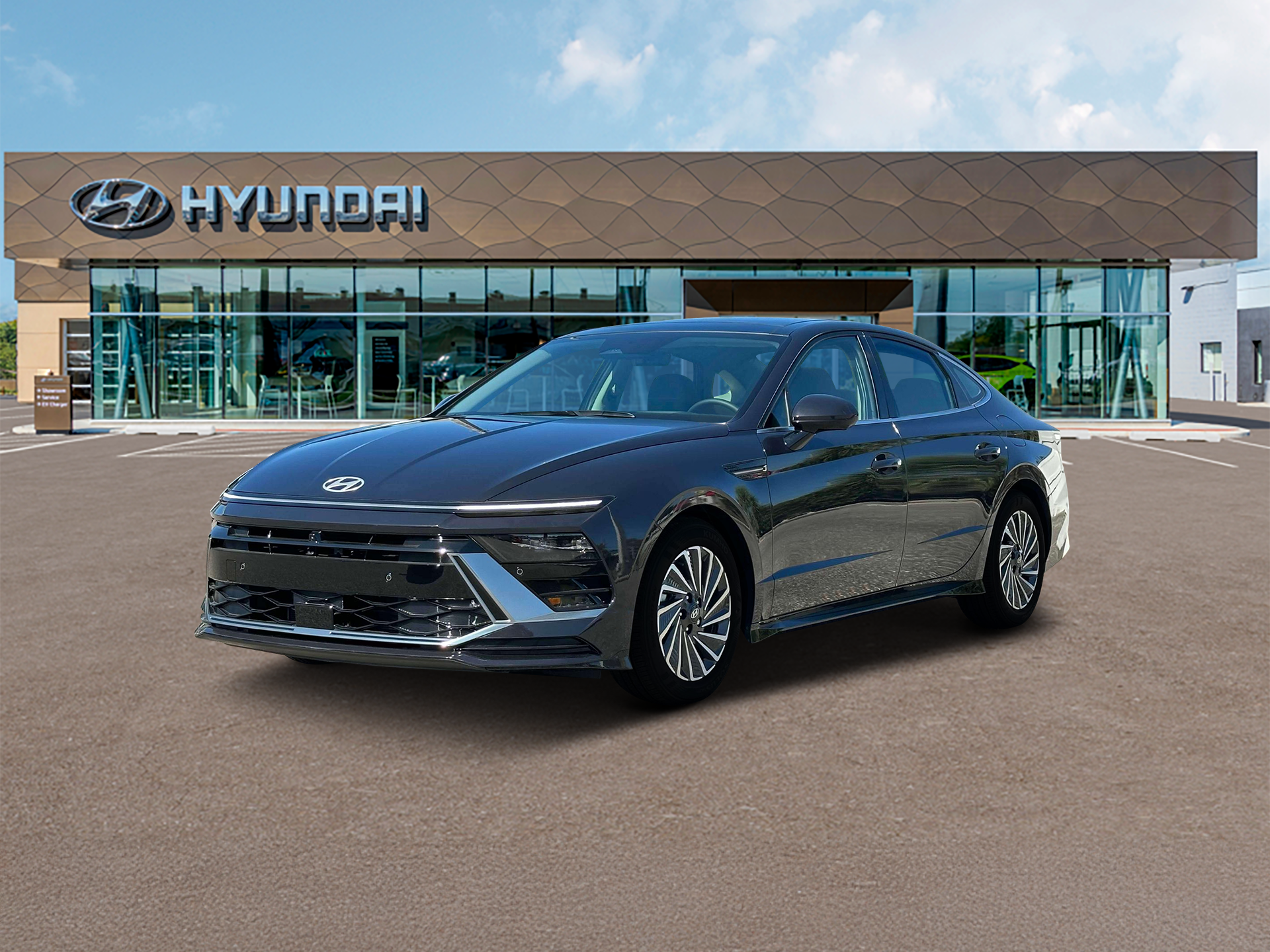New 2025 Blue Hyundai Limited image 1