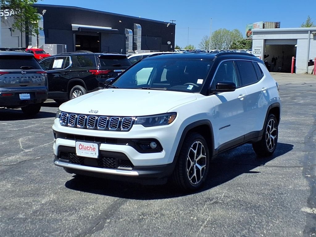 Used 2025 Jeep Compass Limited with VIN 3C4NJDCNXST511612 for sale in Kansas City