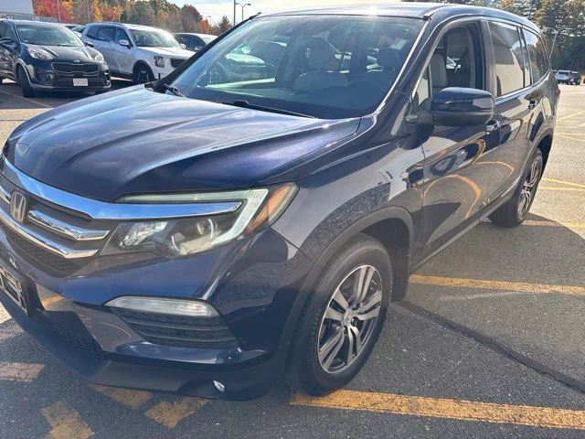 Certified Used 2016 Blue Honda EX image 3