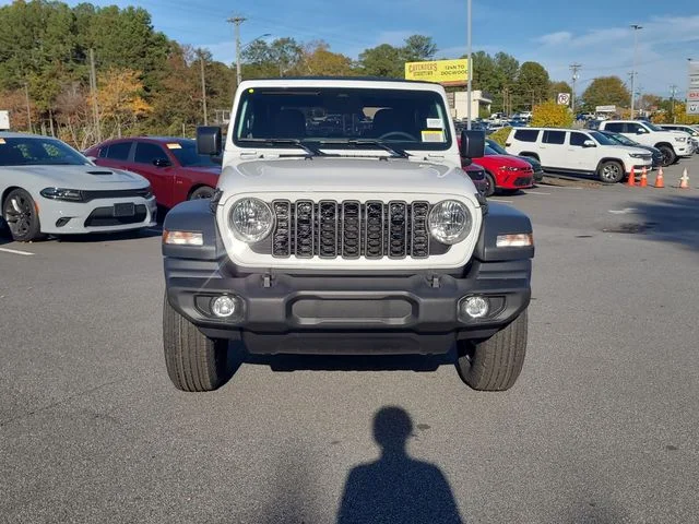 New 2026 Bright White Clear-Coat Exterior Paint Jeep Sport S image 15