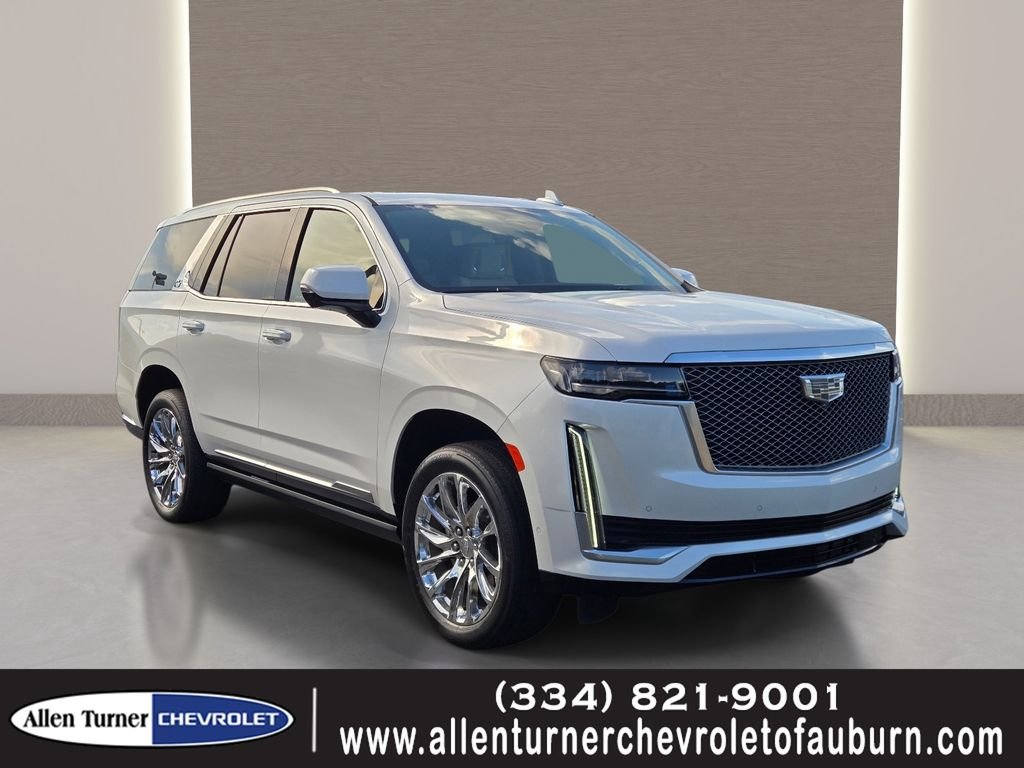 Used 2023 White Cadillac Premium Luxury Platinum image 1