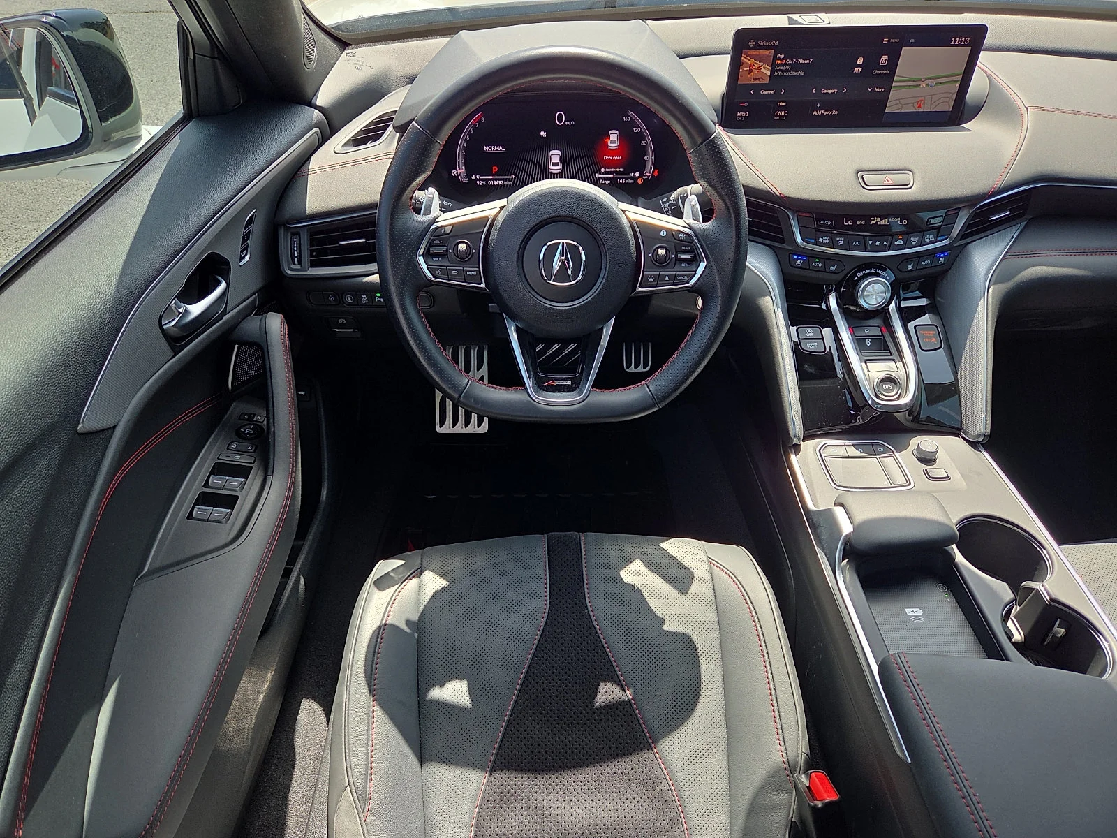 Used 2025 Platinum White Pearl Acura w/A-Spec Package image 11