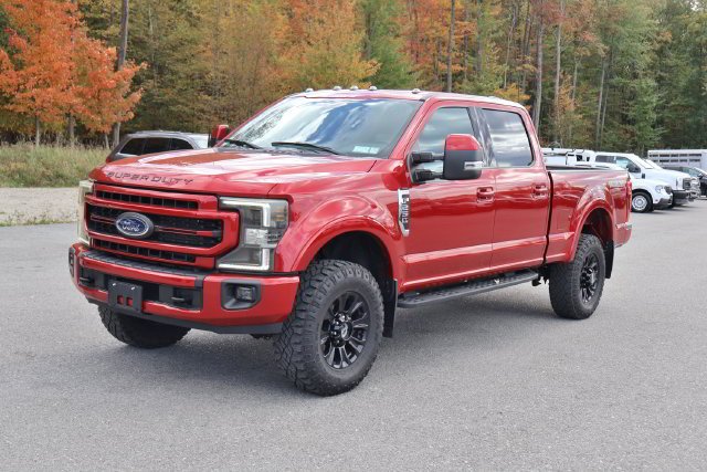Used 2022 Red Ford Lariat image 3