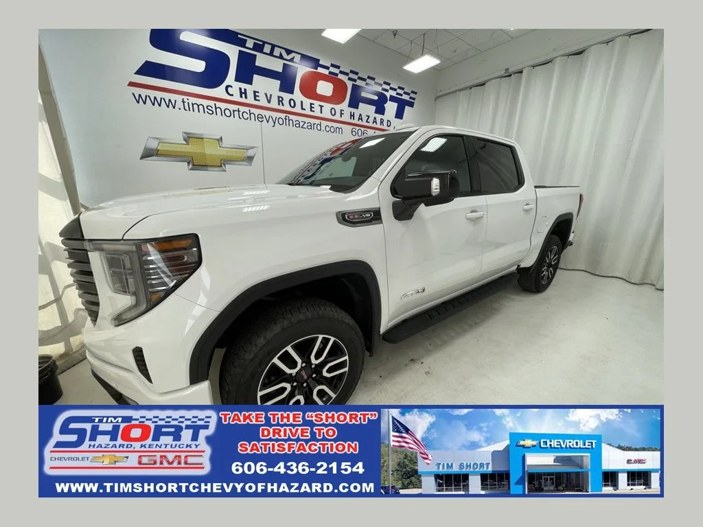 New 2026 White GMC AT4 image 1