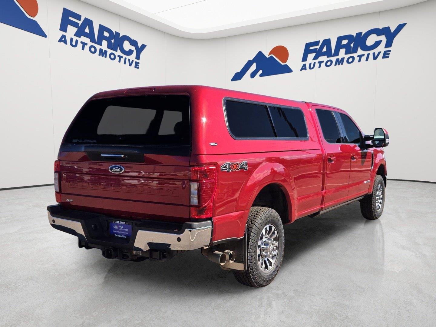 Used 2022 Rapid Red Metallic Tinted Clearcoat Ford LARIAT image 5