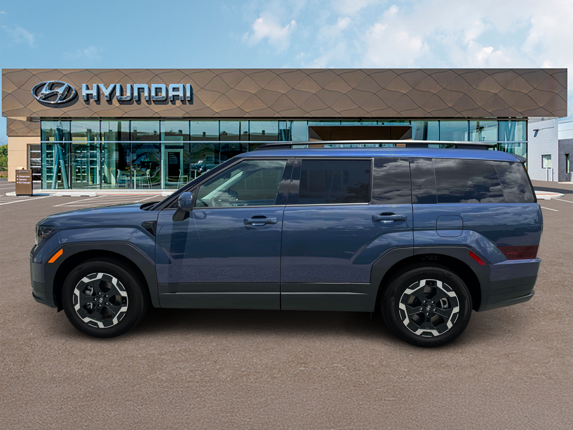 New 2027 Atlantis Blue Hyundai SEL FWD image 3