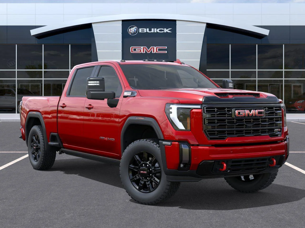 New 2026 Volcanic Red Tintcoat GMC AT4 image 7