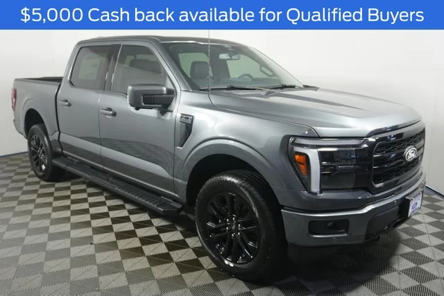 New 2026 Gray Ford Lariat image 2