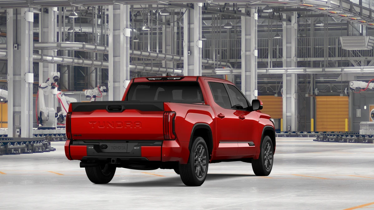 New 2026 Supersonic Red Toyota Platinum image 9