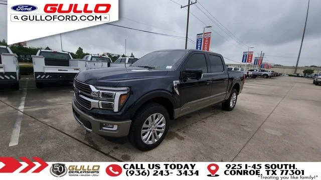 Certified Used 2025 Antimatter Blue Metallic Ford King Ranch image 4