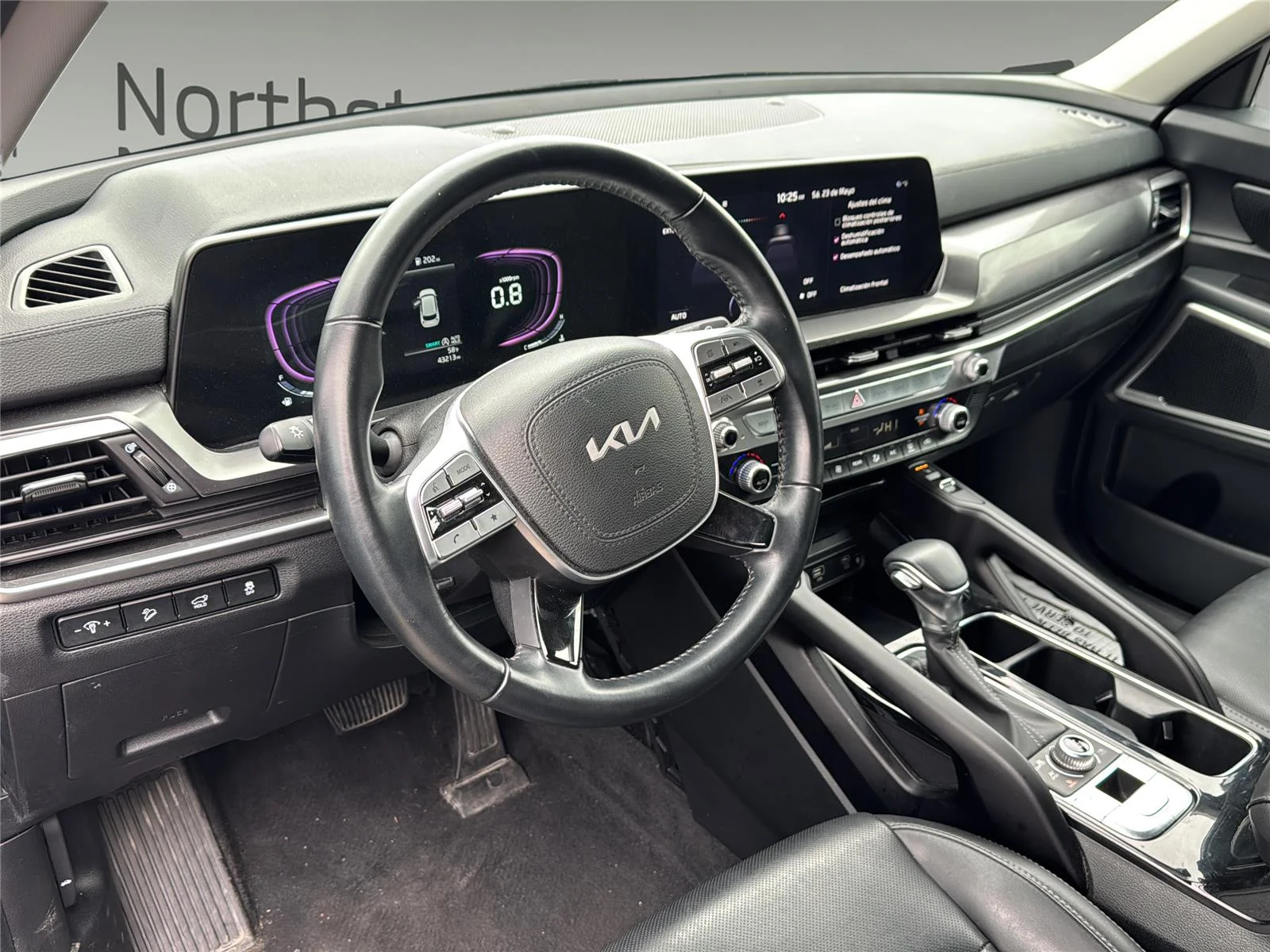 Used 2025 Ebony Black Kia S image 10
