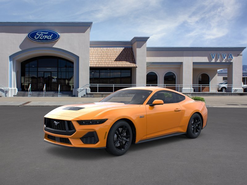 New 2026 Orange Fury Metallic Tri-coat Ford GT Fastback image 1