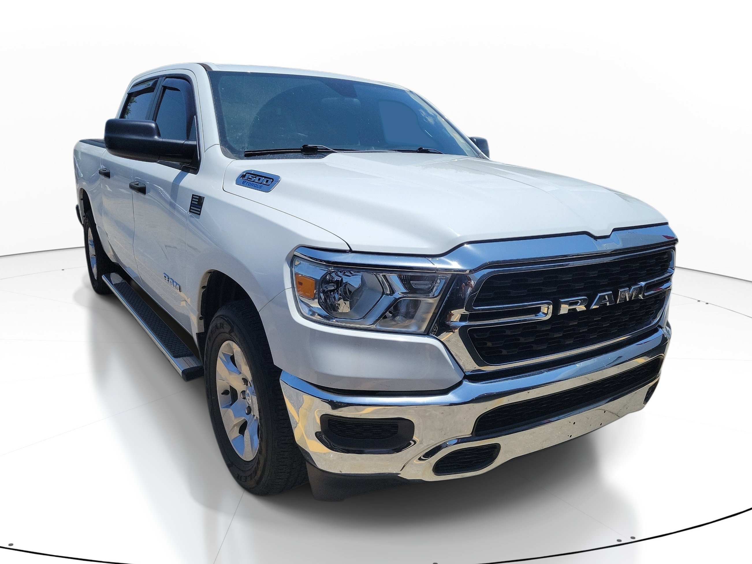 Used 2023 Bright White Clearcoat Ram Big Horn image 1