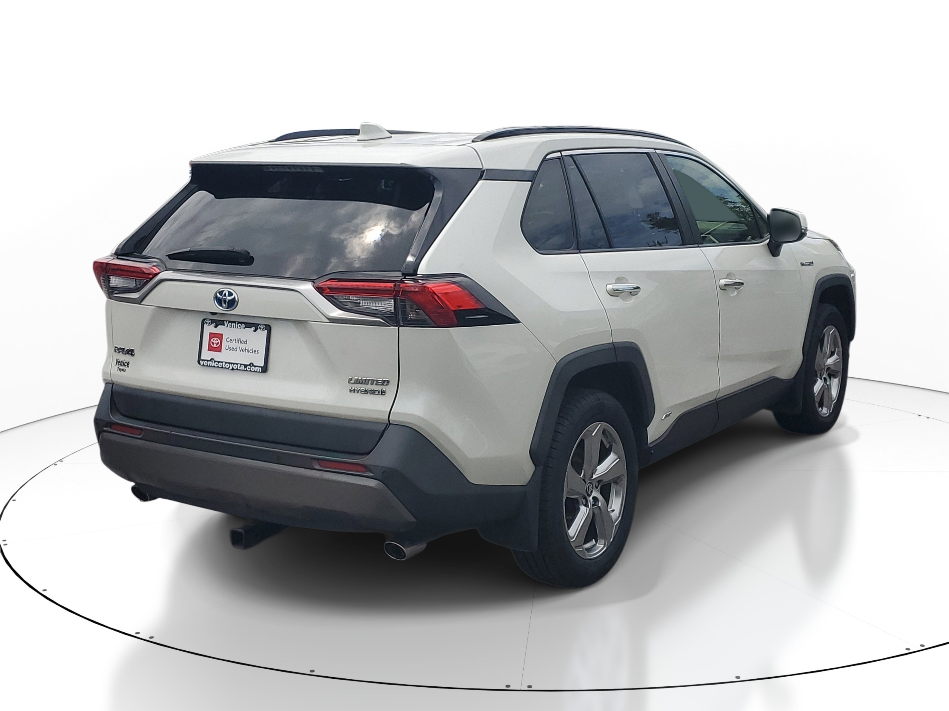 Used 2020 Blizzard Pearl Toyota Hybrid Limited image 5