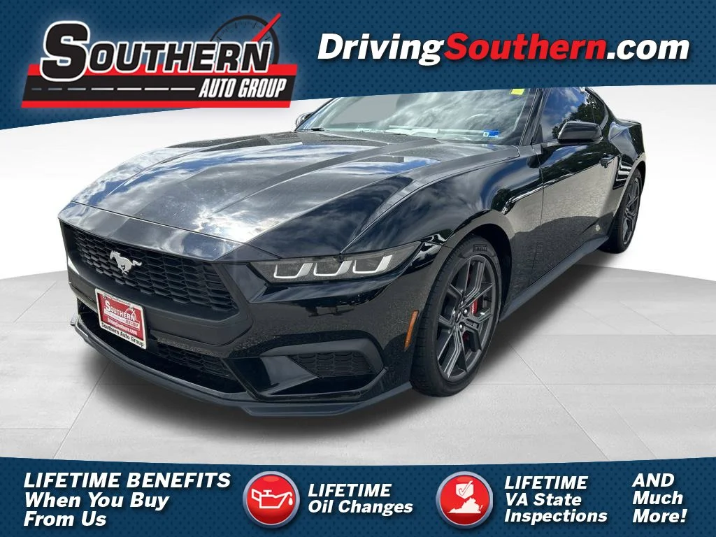 Used 2024 Black Ford EcoBoost image 1