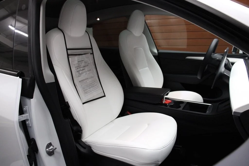 Used 2023 Pearl White Multi-Coat Tesla Long Range image 16