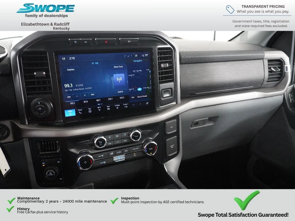 Used 2024 Iconic Silver Metallic Ford XLT image 20