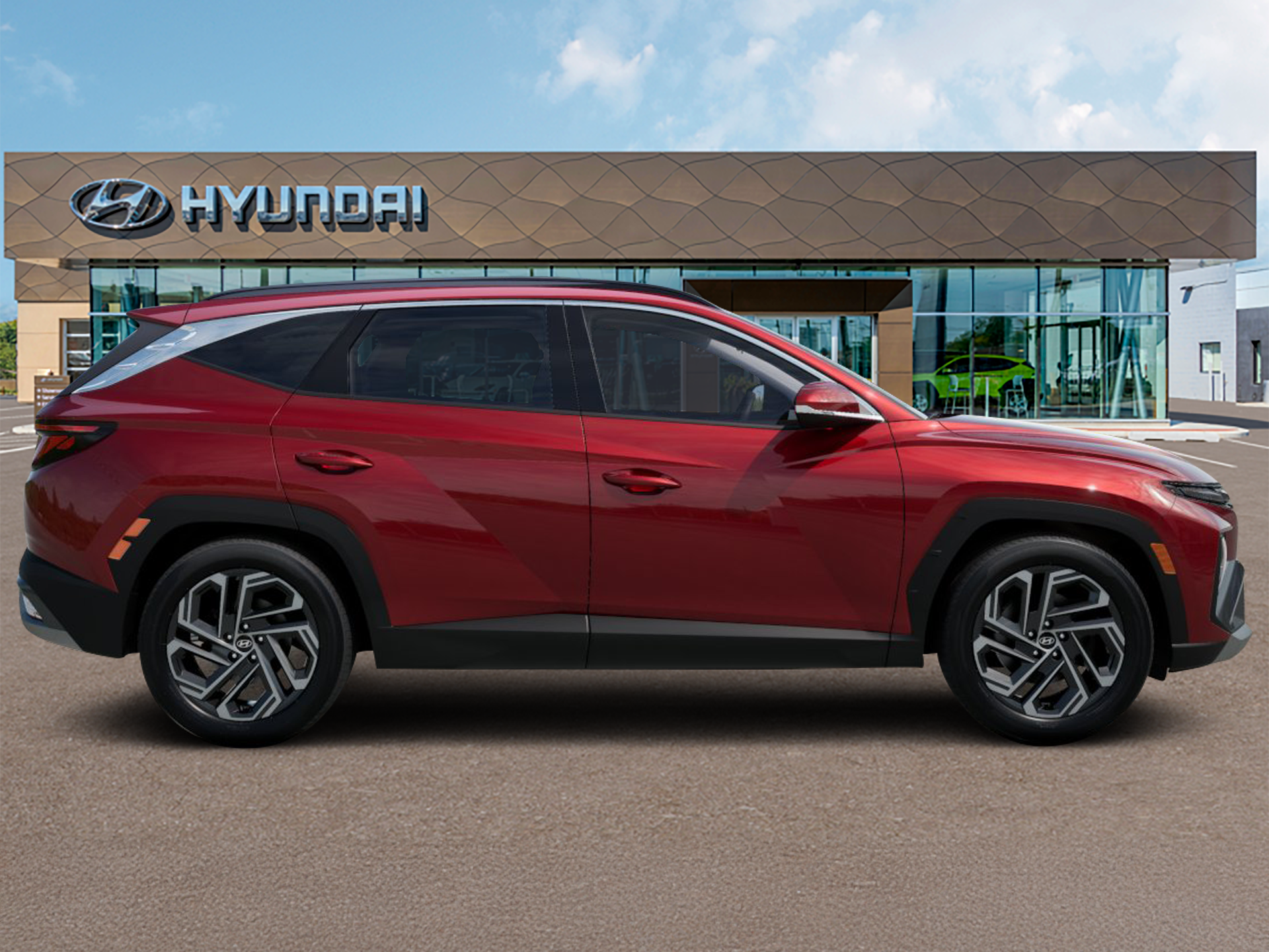 New 2026 Ultimate Red Hyundai SEL Plus FWD image 6