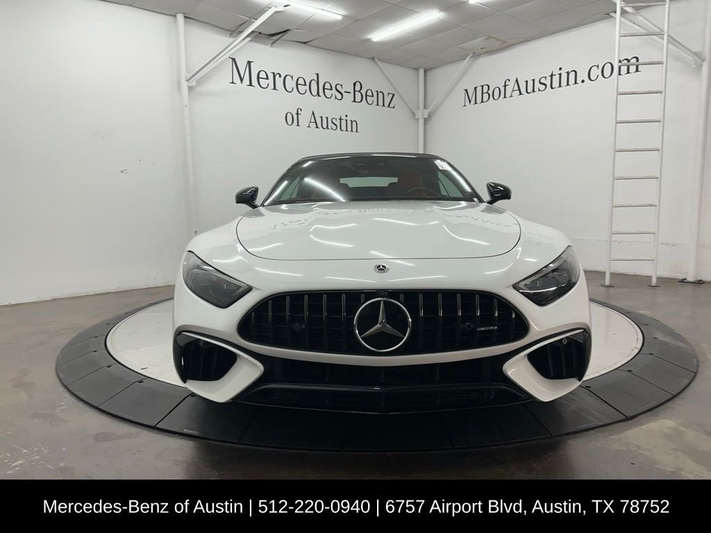 Certified Used 2022 White Mercedes-Benz SL 63 AMG® image 2