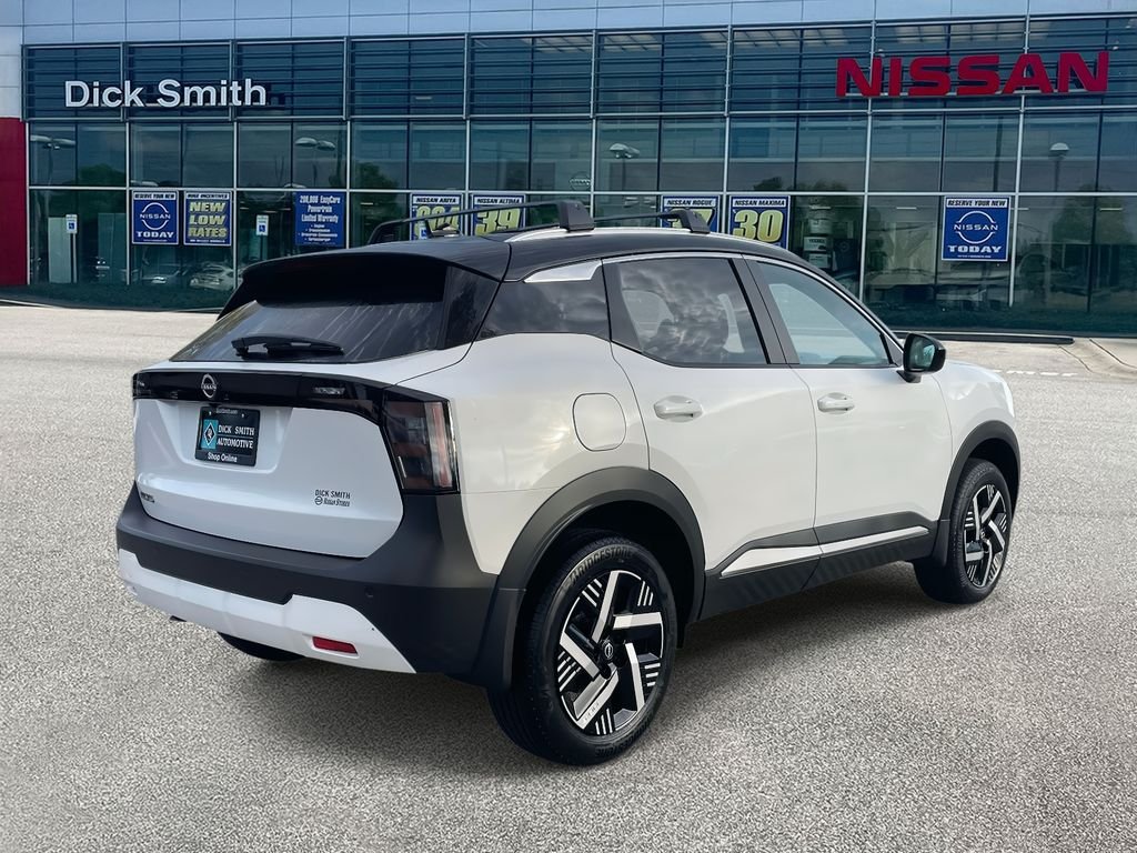New 2026 Aspen White TriCoat / Super Black Two-tone Nissan SV image 6