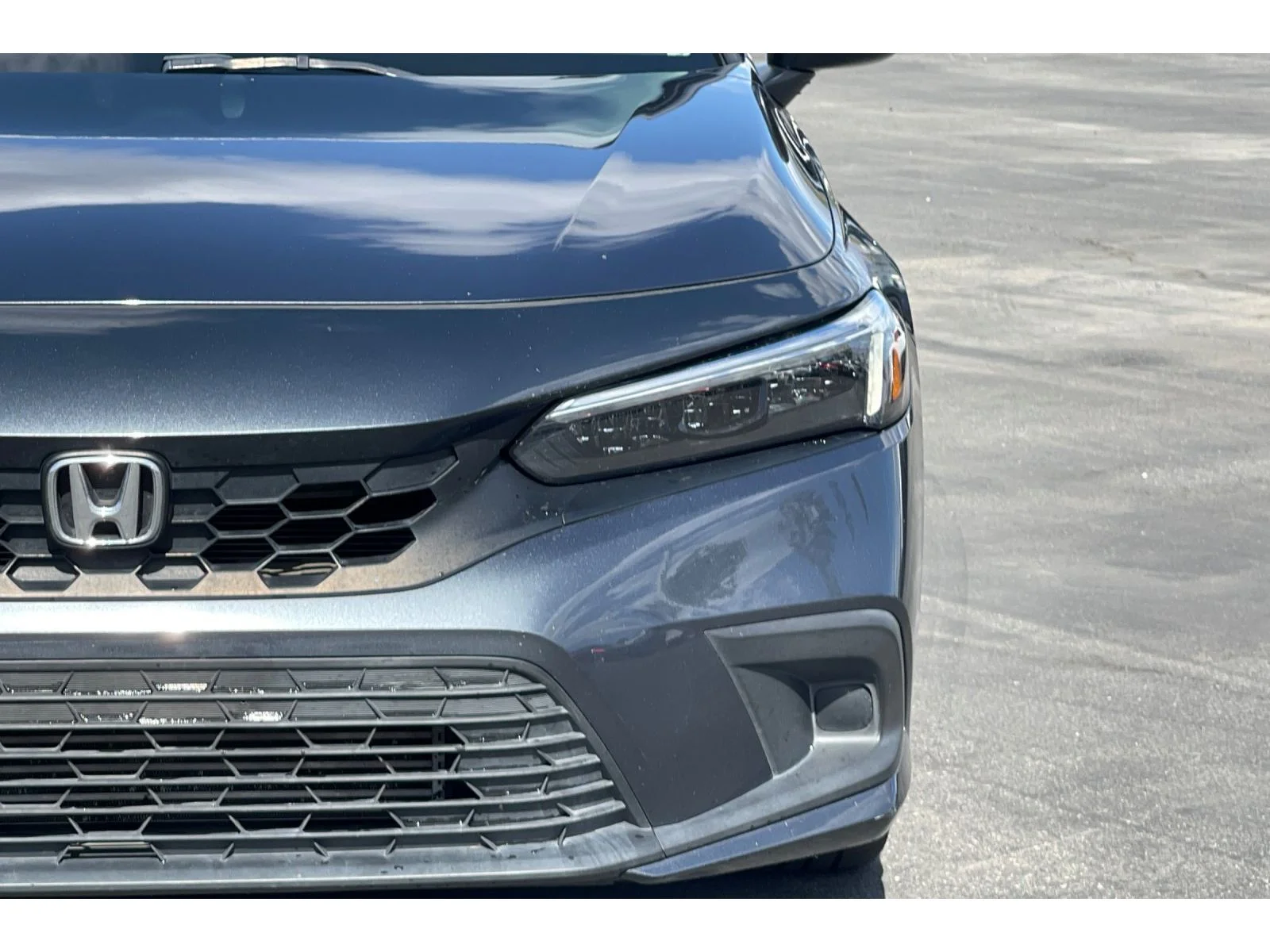 Used 2023 Meteorite Gray Metallic Honda EX image 46