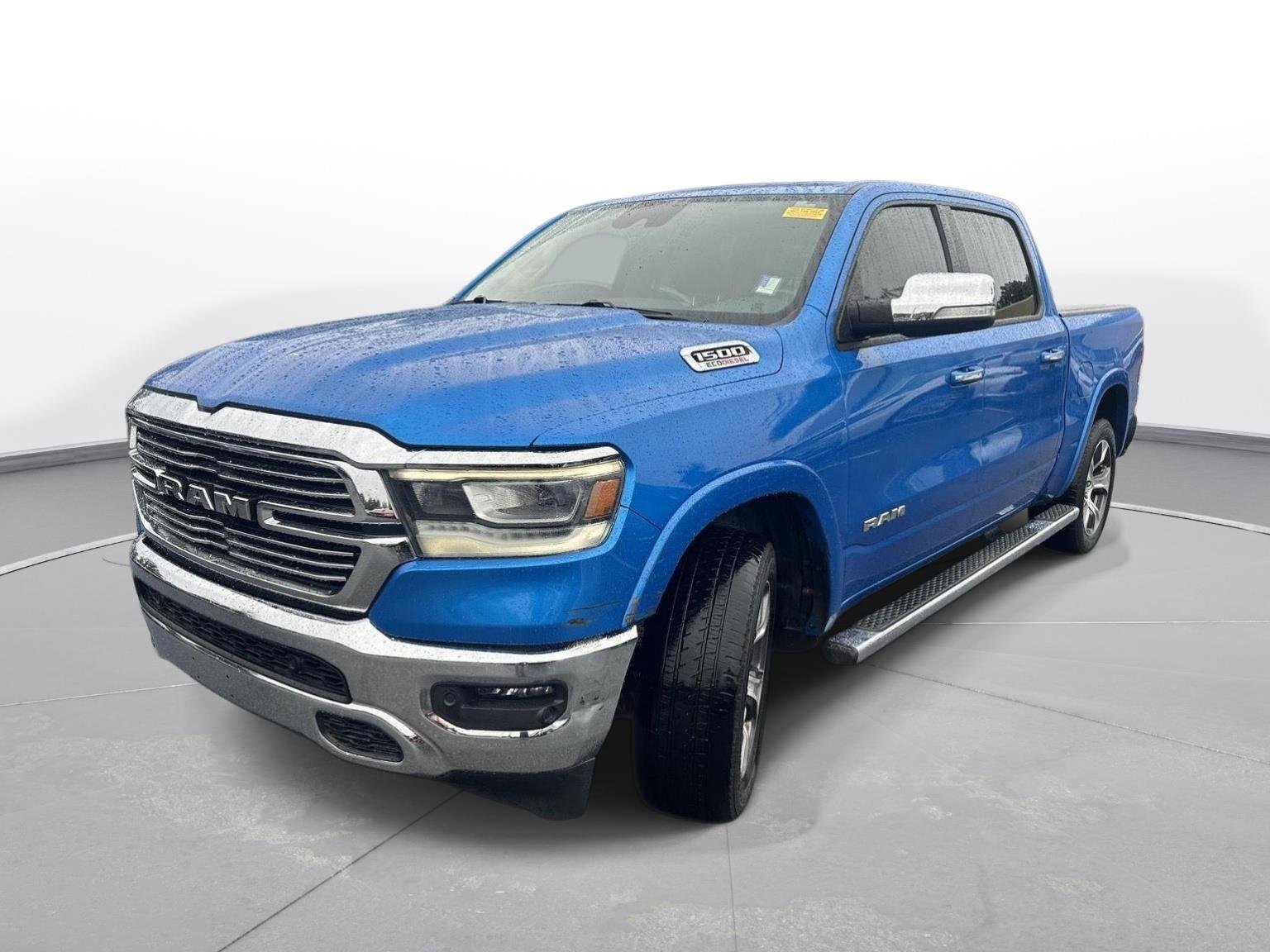 Used 2022 Hydro Blue Pearlcoat Ram Laramie image 2
