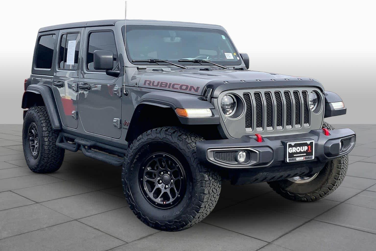 Used 2023 Sting-Gray Clearcoat Jeep Rubicon image 3