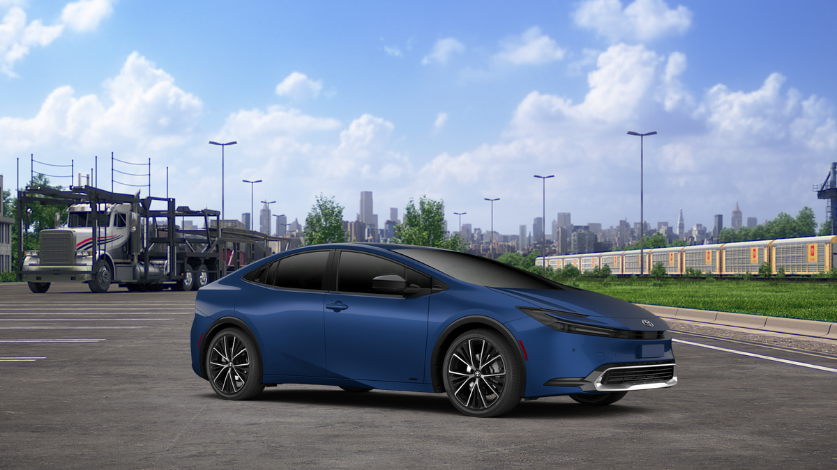 New 2027 Reservoir Blue Toyota XLE AWD image 27