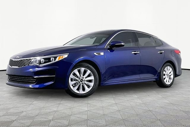 Used 2017 Blue Kia EX image 1