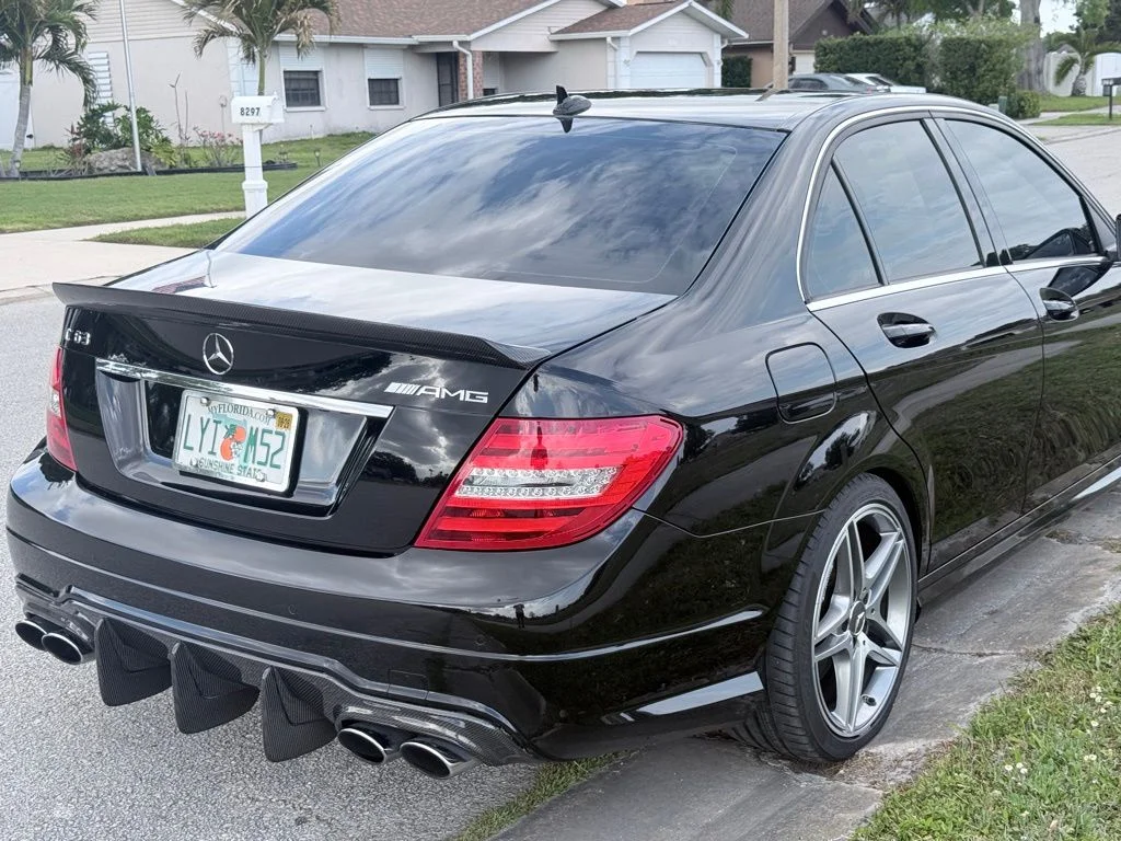 Used 2013 Black Mercedes-Benz C 63 AMG® image 28