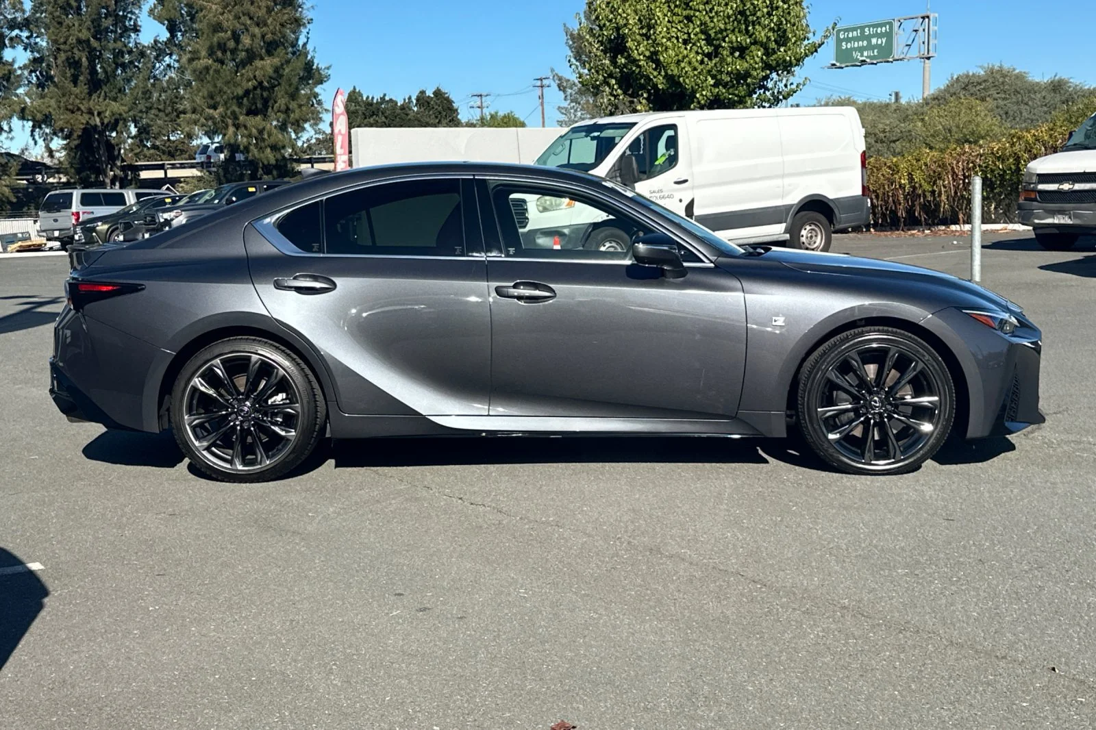 Certified Used 2023 Cloudburst Gray Lexus 350 F SPORT image 3