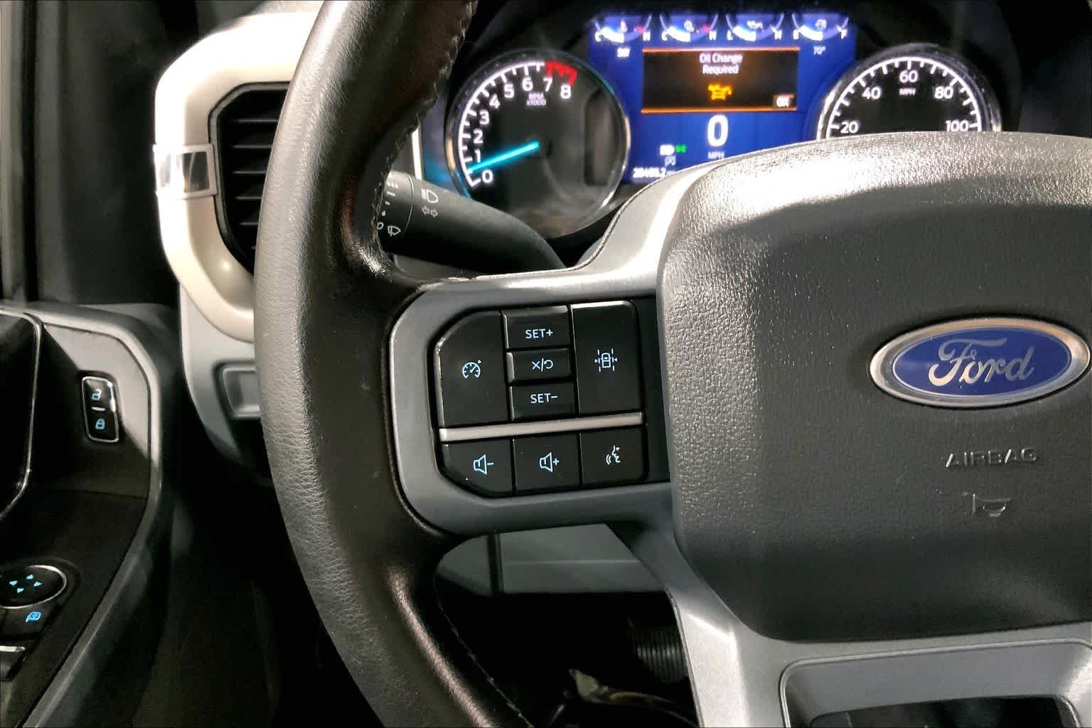 Used 2023 Antimatter Blue Metallic Ford XLT image 19
