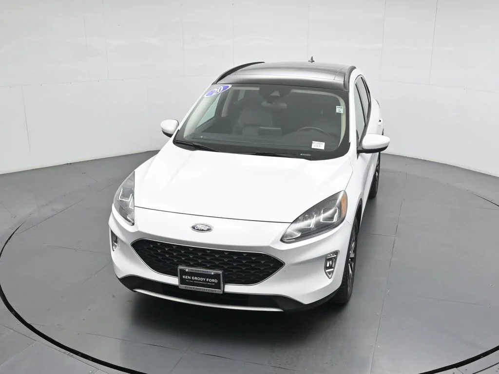Certified Used 2020 White Ford SEL image 36