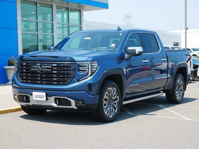 Used 2025 GMC Sierra 1500 Denali Ultimate with VIN 1GTUUHEL5SZ249108 for sale in Roseville, Minnesota
