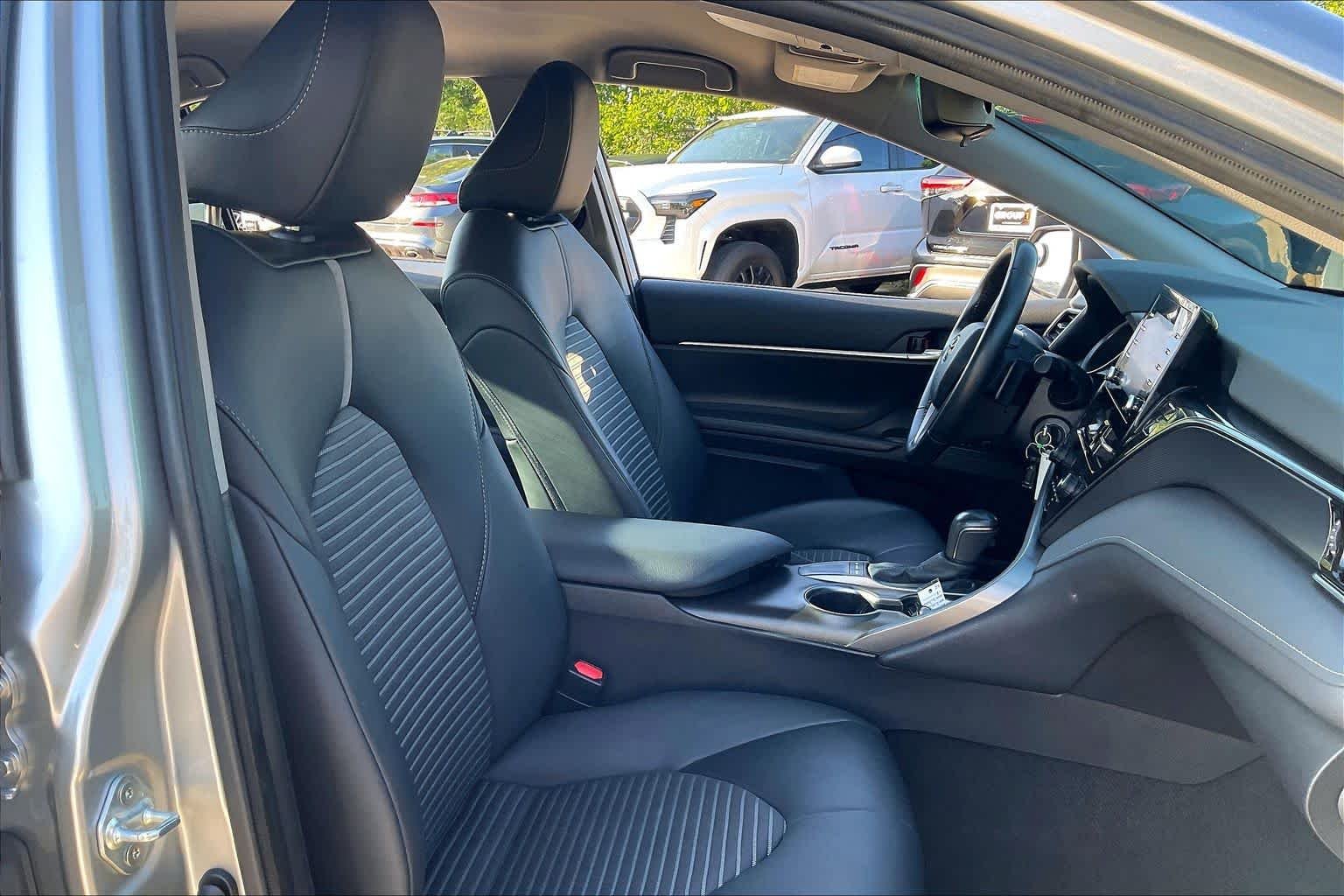 Used 2024 Celestial Silver Metallic Toyota SE image 9