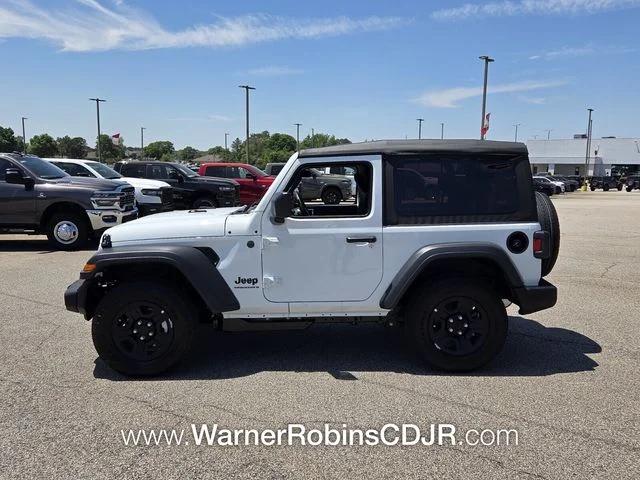 New 2026 Bright White Clear-Coat Exterior Paint Jeep Sport image 4