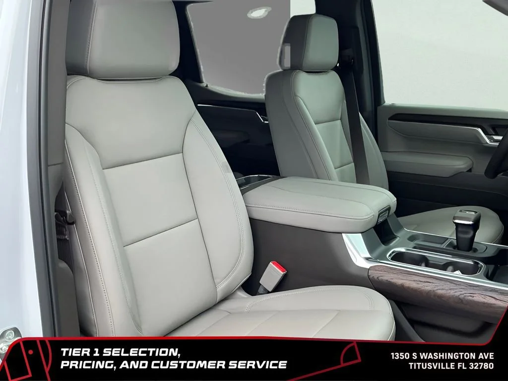 New 2026 Glacier White Tricoat GMC SLT image 16