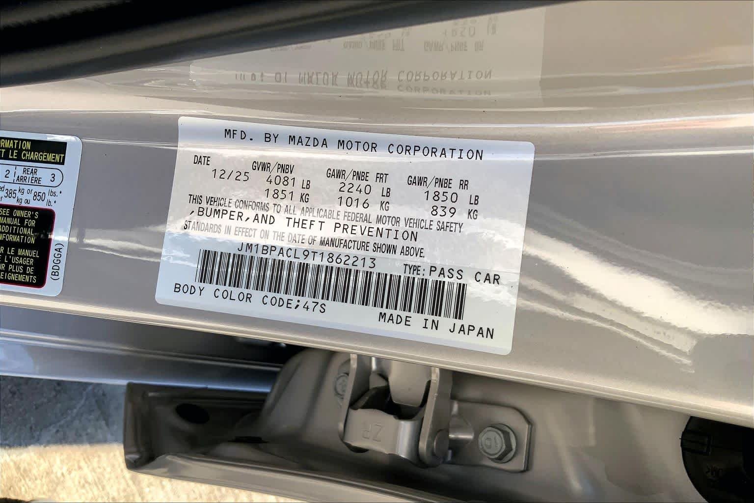 New 2026 Platinum Quartz Metallic Mazda 2.5 S Preferred image 21