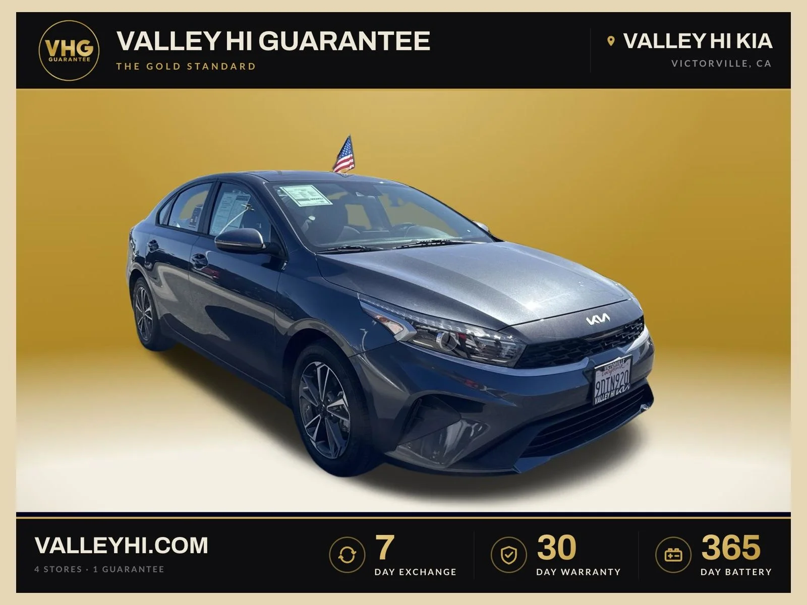 Used 2023 Gravity Gray Kia LXS image 1