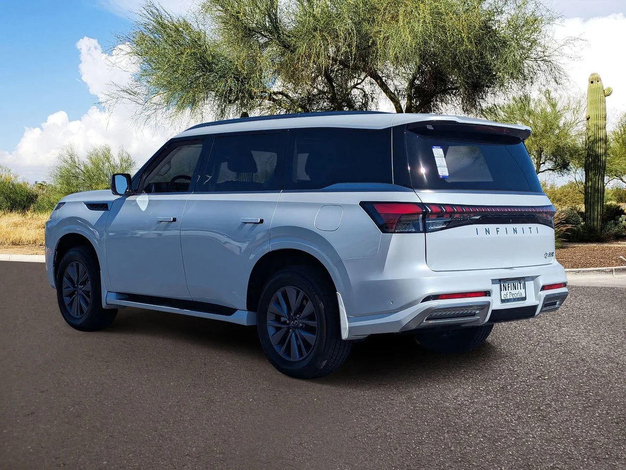 New 2026 RADIANT WHITE INFINITI Pure 4WD image 3