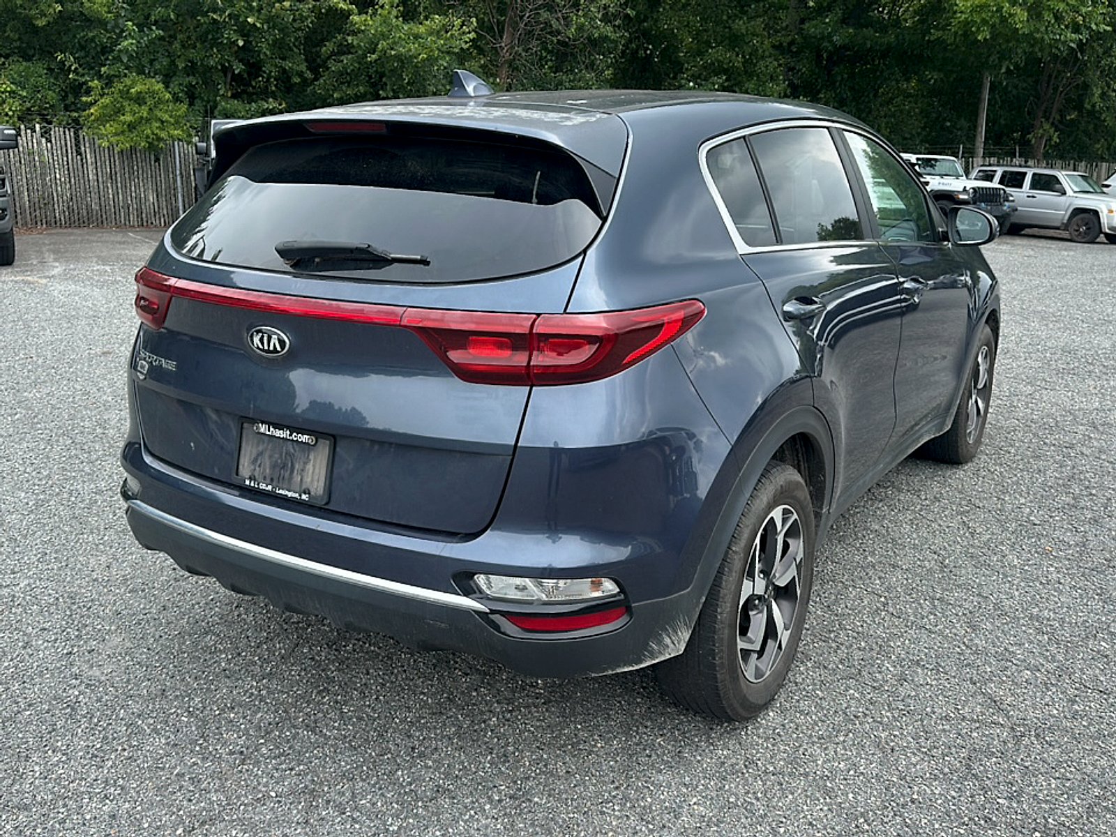 Used 2020 Pacific Blue Kia LX image 6